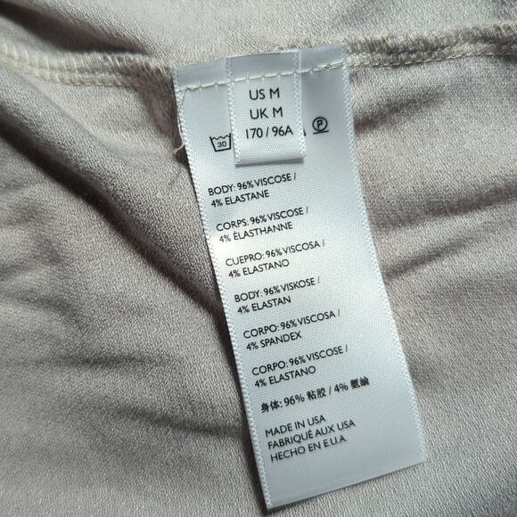 Free People Beach Dress Womens Medium Gray Piper Midi Cutouts Boho - Picture 7 of 8